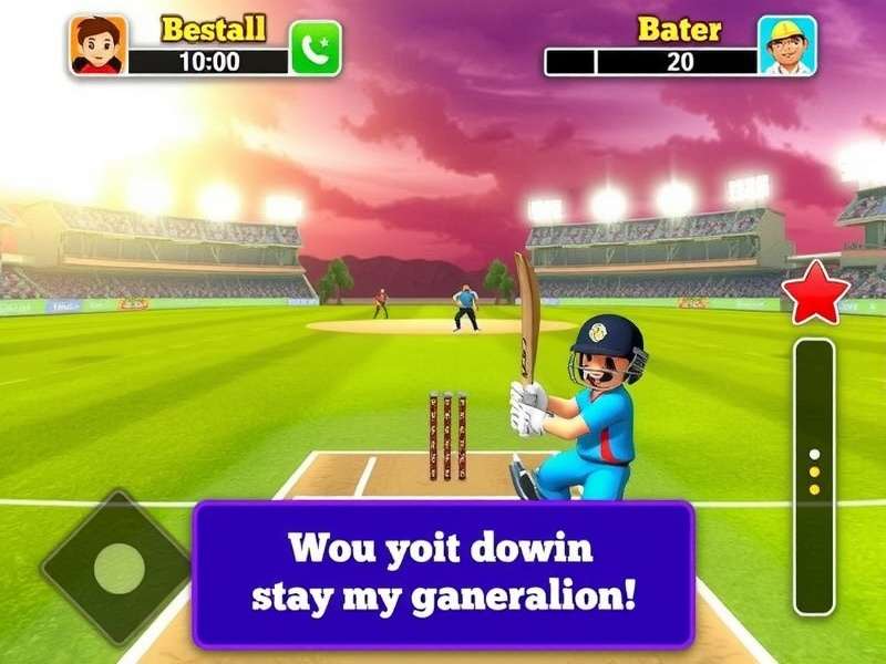 Chhota Bheem Cricket Star gameplay screenshot